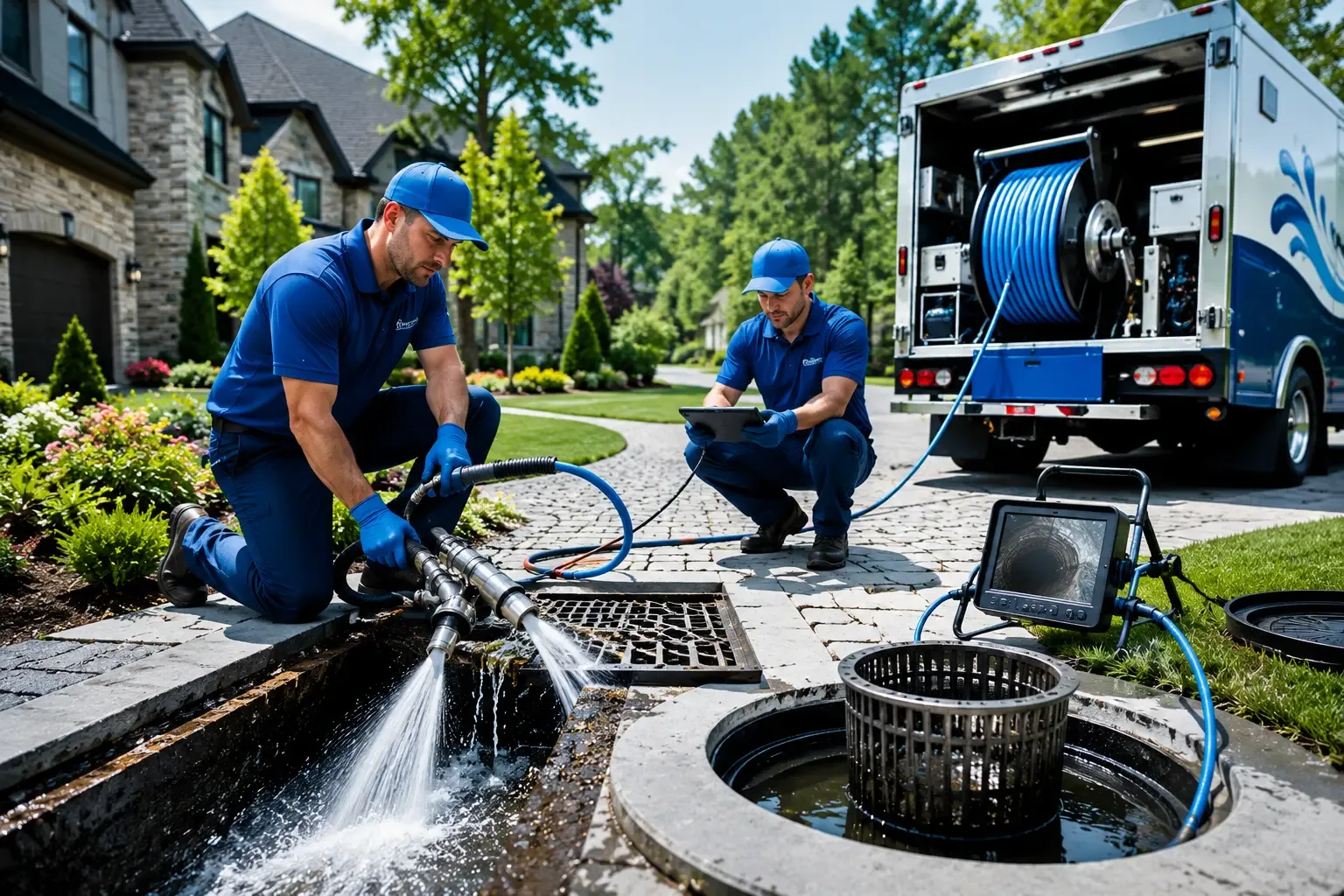 Local outdoor drain cleaning professionals in North Kingstown, RI
